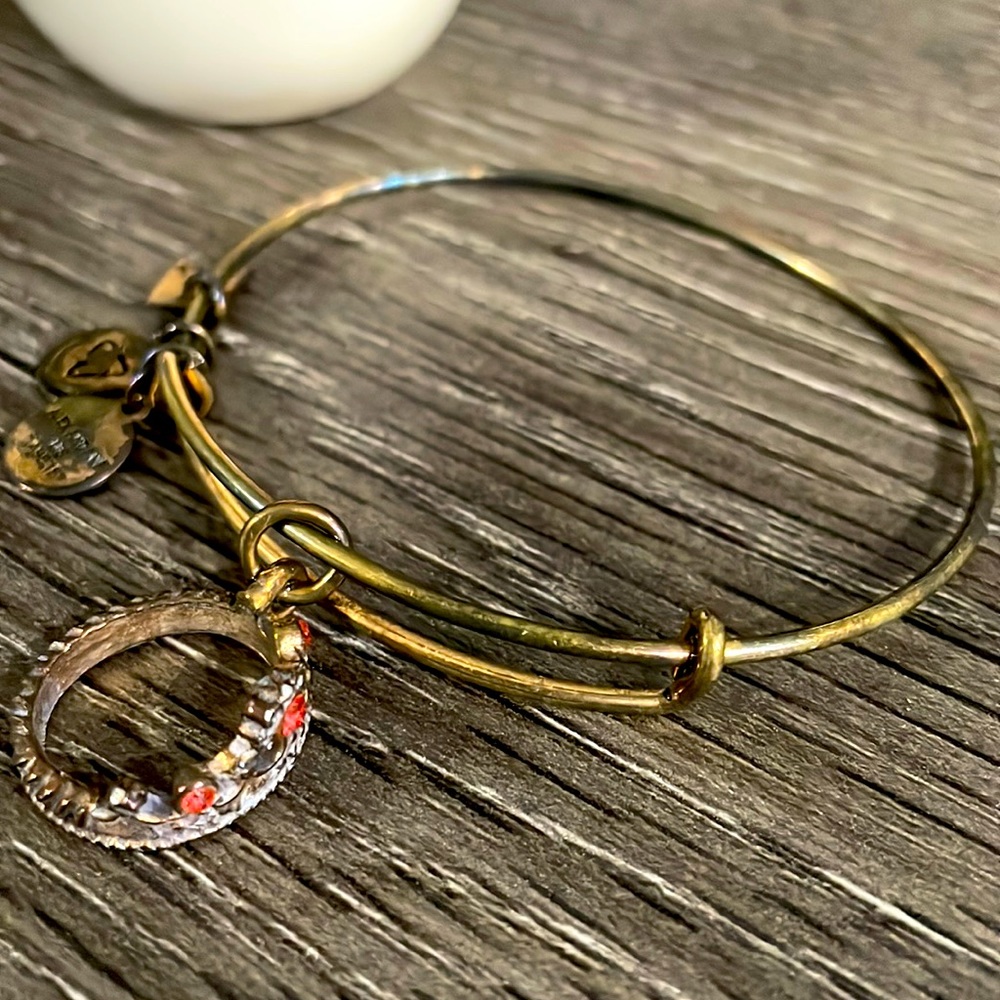Alex and Ani Crown Bangle
